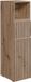 Vicco Takumi Halfhoge kast – 30 x 112.6 cm met lade en deur Ambachtelijk Eiken