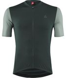 Löffler Maillot de vélo pour hommes, fermeture éclair intégrale, bleu clair, Mid 50