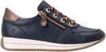 Remonte Leren sneakers Blauw Vrouwen Maat 40
