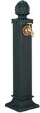 Merkloos Relaxdays waterzuil met kraan - 80 cm - groen