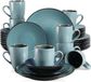 Happyment Luxe Serviesset - 8 Persoons - Porselein - 32 Delig - Turqoise