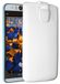mumbi HTC Desire Eye hoesje lederen tas case wallet, wit