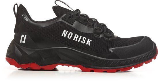 No Risk X-treme Low Black Red S3 1557.10 - Zwart/Rood - 45