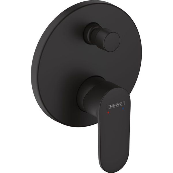 Hansgrohe Vernis afdekset badkraan mat zwart 71466670