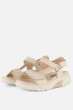 Gabor Rollingsoft Sandales Beige Cuir Femme Taille 38