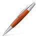 Faber-Castell 138382 vulpotlood 1,4 mm Bruin Chroom Hout Ingebouwde gum 1 stuk(s)