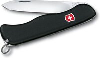 Victorinox Sentinel Black Swiss Army Knife - 4 Functions - Black
