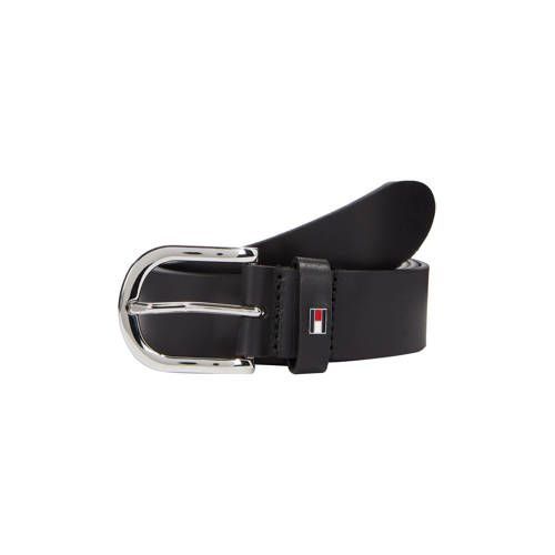 Tommy Hilfiger leren riem zwart