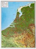 Relief GPSR Kontakt Relief Belelux klein 1:400.000