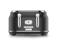 Westinghouse Retro Broodrooster - 4 Sleuven - Zwart