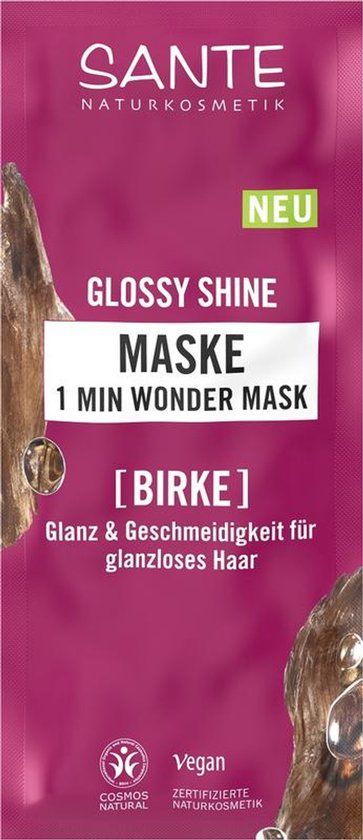 Sante Glossy Shine 1 Minuut Wonder Mask (20 ml)