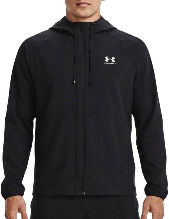 Under Armour Stretch Woven Windbreaker Jas Heren - Maat M