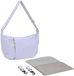 Troozy Lässig Green Label Crossbody luiertas Lunua Bum Bag Lilac