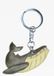 Merkloos / Sans marque Cornelissen Natierliche Geschenke Gmbh Sleutelhanger Bultrug walvis - naturel - 11 cm - hout - dierensleutelhanger - zeezoogdier