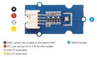Grove capteur de gaz - SGP30 - Mesure VOC et eCO2 - Compatible avec Arduino