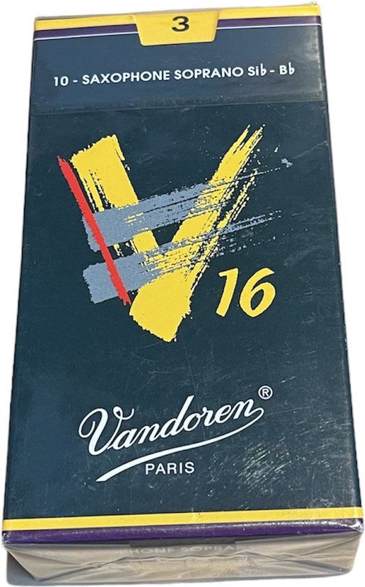 Vandoren V16 Sopraansaxofoon Riet - Dikte 3 - 10 stuks