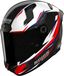 Nolan X-804 ST Ultra Carbon Veloce 347, casque intégral, couleur: Noir/Blanc/Rouge/Bleu, taille: XL