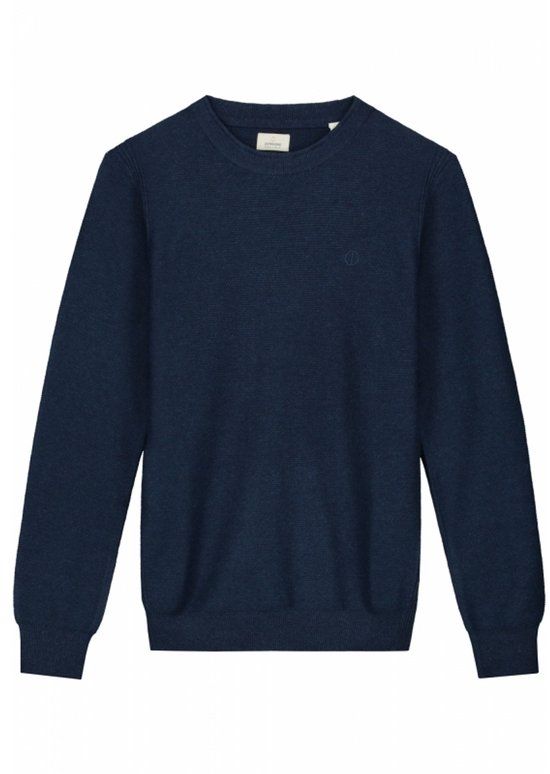 Dstrezzed Heren Trui Lange Mouw Katoen Regular Fit XXL NAVY