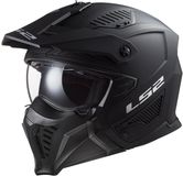 LS2 DRIFTER Modulaire jethelm voor motorfiets, robuust, mat, zwart 2206, XL