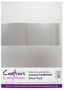 Crafter's Companion Crafter's Companion Luxe kartonnen voorraadpakket, zilver, 23,5 x 37 x 1 cm