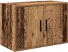 vidaXL Garage Wandkast Bewerkt Hout Oud Hout