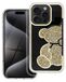 SAMSUNG A56 5G Housse de protection ours en peluche Or
