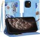 Techsuit FlipCraft Book Wallet Case hoesje met koord voor Apple iPhone 11 Pro - Vibrant Blue