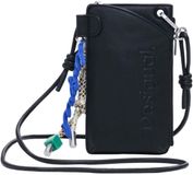 Desigual Half Logo Milton Phone Bag Black zwart