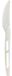C-PLA mes, blanc, 17 cm, 50 pièces.