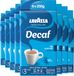 Lavazza Caffe Decaffeinato Filterkoffie - Gemalen Koffie Caffeïnevrij - Arabica & Robusta Blend - Intensiteit: 3/10 - 8 x 250 gram