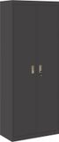 vidaXL Armoire Noir Acier 80 x 40 x 200 cm
