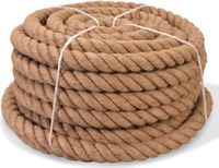 vidaXL Touw - 30 mm - 50 m - 100% jute