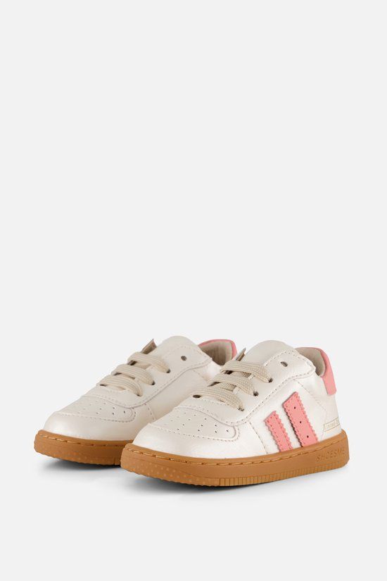 Shoesme Goud Sneakertje - Sneakers Kinderen - Meisjes - LIGHT GOLD - Microfiber leer - Maat 23