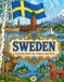 Sweden Coloring Book for Adults and Kids: Nordic & Scandinavian Activity Pages: Lapland Vacation Souvenir & Northern Europe Travel Gifts