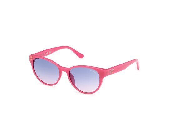 Guess GU00128 Cat Eye Zonnebril Vrouwen Rosékleurig Kunststof Gepolariseerd