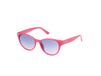 Guess GU00128 Cat Eye Zonnebril Vrouwen Rosékleurig Kunststof Gepolariseerd