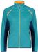 CMP Damesjack met rits, kleur baltische, maat S