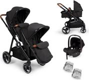 Baninni 4-in-1 Duo Kinderwagen met Autostoel Luiz Zwart