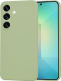 Techsuit Hoesje geschikt voor Samsung Galaxy S25 - Soft Flex Silicone Back Cover - Matcha