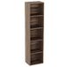 Vida Designs Oxford 5 Tier Cube Boekenkast, Walnoot Houten Rekken Display Opslag Unit Kantoor Woonkamer Meubels