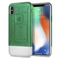 Spigen Classic C1 - iPhone X - Vert