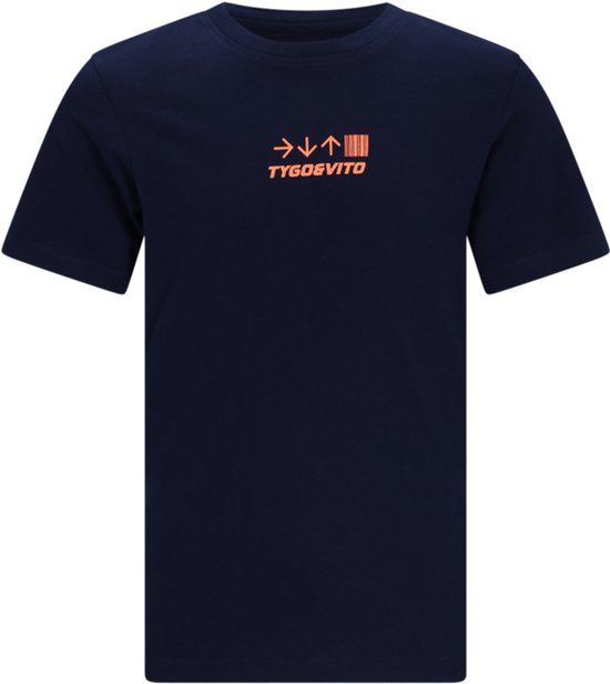 TYGO & vito jongens T-shirt blauw maat 134/140