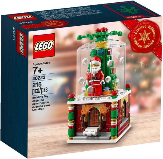 LEGO Snow Globe 40223 - Christmas Building Set with 210 Pieces