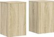vidaXL Plantenstandaard 2 stuks Sonoma eiken bewerkt hout 30 x 30 x 50 cm