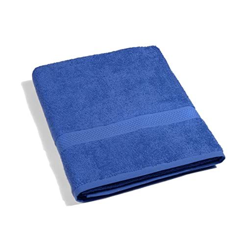 Caleffi 4412 Katoenen Minorca Badhanddoek - Standaard - Blauw