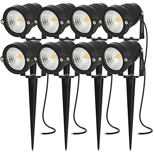 AHSELLUK LED Landschap Lichten Laagspanning 5 W 12 V 24 Tuin Lichten IP66 Waterdichte Muren Vlaggen Bomen Outdoor Landschap Spotlights Verlichting