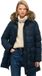 Superdry Everest Microfibre Mid Faux Fur Doudoune Femme