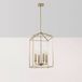 Opviq Kroonluchter Till 13256, goudkleurig, metaal, 4-lamps