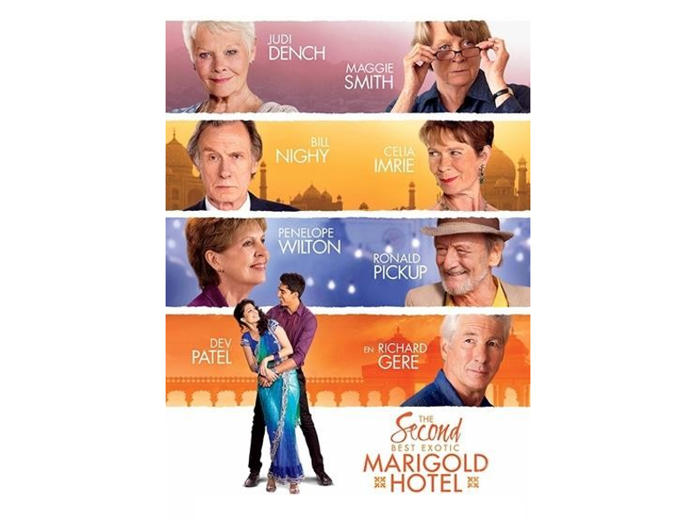 Madden, John Second Best Exotic Marigold Hotel dvd