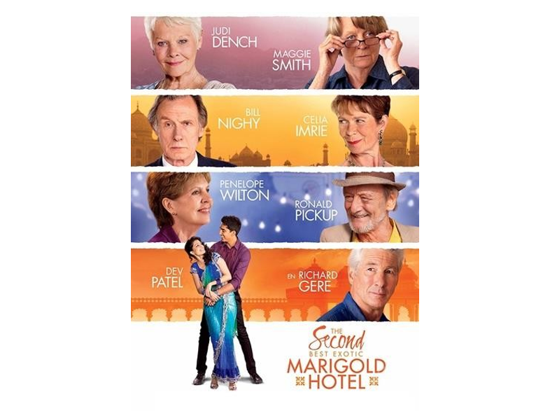 The Second Best Exotic Marigold Hotel (DVD)